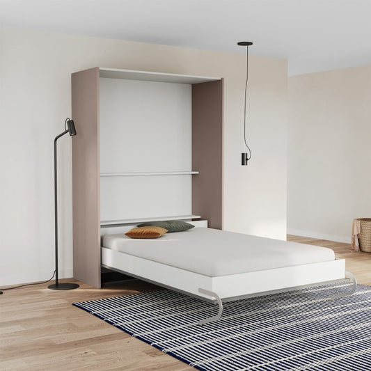 Schrankklappbett Window 140x200cm hoch